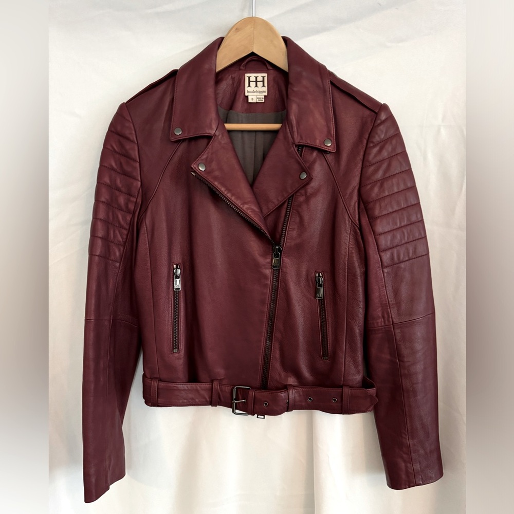 Haute Hippie Leather Jacket